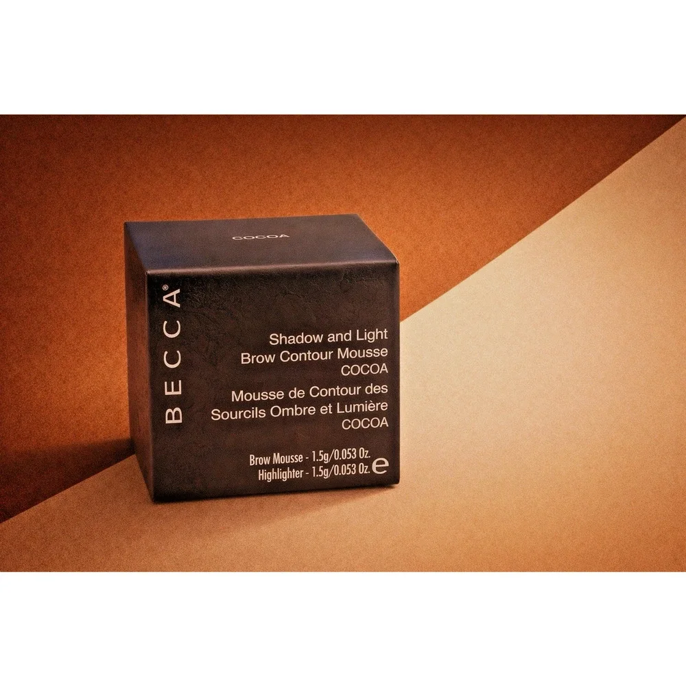 Becca Shadow and Light Brow Contour Mousse & Highlighter Cocoa